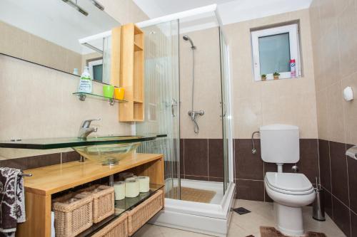 Kúpeľňa v ubytovaní Villa Eagle