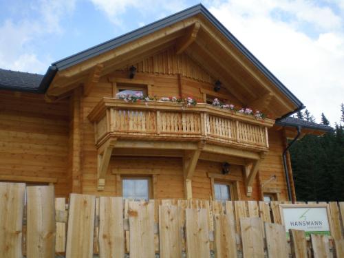 Almrauschhütte Markusにあるバルコニーまたはテラス