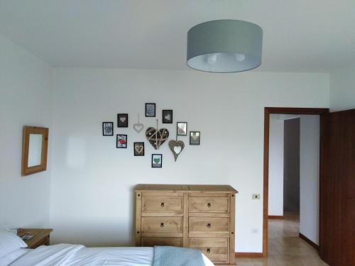 Ένα ή περισσότερα κρεβάτια σε δωμάτιο στο Casa Umbria