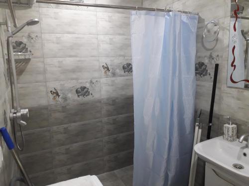 Ein Badezimmer in der Unterkunft Akaki's Guesthouse