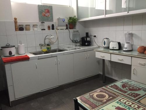 Kuchyň nebo kuchyňský kout v ubytování Uli´s house