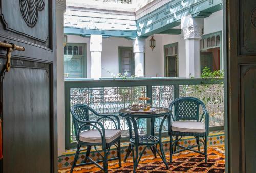 Parveke tai terassi majoituspaikassa Riad Azahar