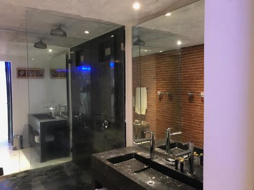 Apartamento Con Vista Al Caribe tesisinde bir banyo
