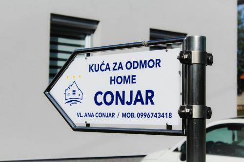 Πιστοποιητικό, βραβείο, πινακίδα ή έγγραφο που προβάλλεται στο CONJAR