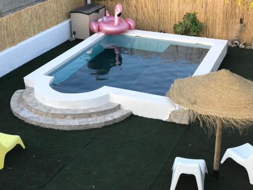 Πισίνα στο ή κοντά στο Casa con Piscina en Sanlucar de Barrameda