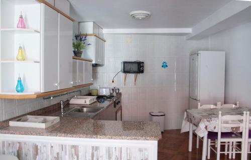 Ett kök eller pentry på Casa Ledicia