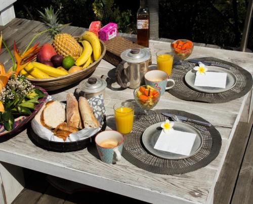 Mad på bed and breakfast-stedet eller i nærheden