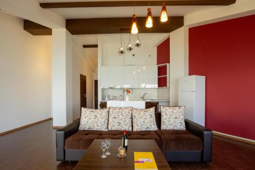 Zona de estar de Tsovasar Family Rest Complex
