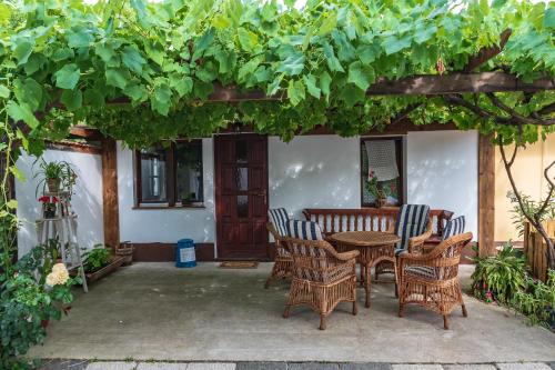 Zahrada ubytování Pajta Apartman