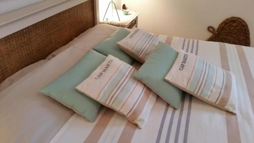 
Ein Bett oder Betten in einem Zimmer der Unterkunft Villa Saint Barth
