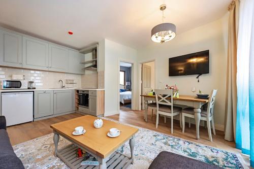 Dapur atau dapur kecil di Predela LUX Aparthotel