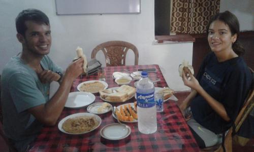 Comida en o cerca de este hostal o pensión