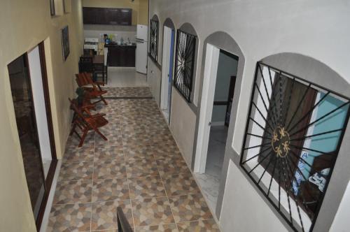 Balkón alebo terasa v ubytovaní Cuartos Casa Blanca