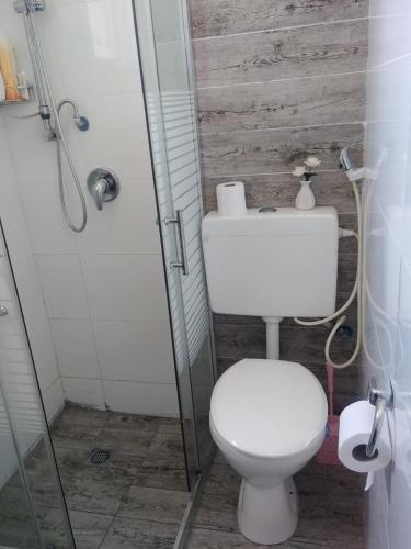 Bilik mandi di Apartment for relaxing and for health