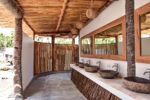 Balkoni atau teres di Mad Monkey Gili Trawangan