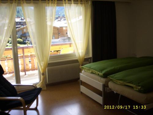 Postel nebo postele na pokoji v ubytování Haus Apollo