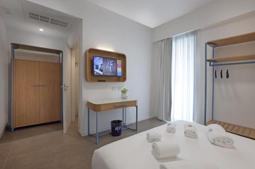 TV o dispositivi per l'intrattenimento presso M&F Hotel