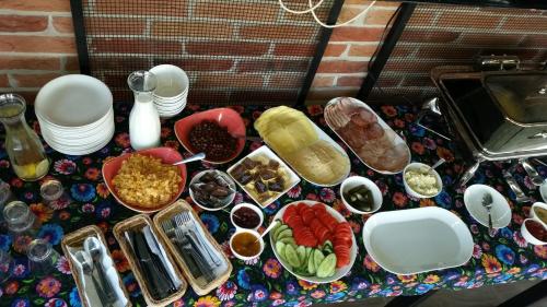 ホステルの敷地内または近くでの食事または食べ物