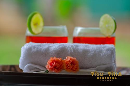 Bebidas en VISU VILLA hotel