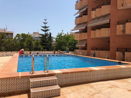 Swimmingpoolen hos eller tæt på Apartment Concordia