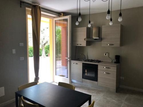 Küche/Küchenzeile in der Unterkunft Casa Lazise