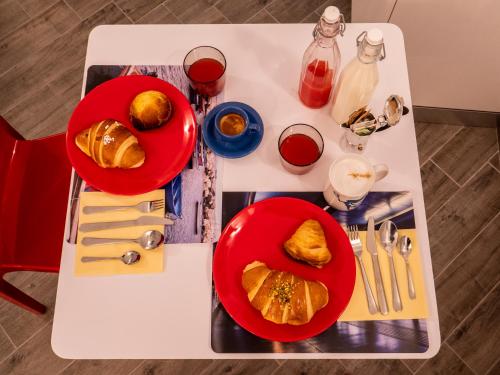 Mad på bed and breakfast-stedet eller i nærheden