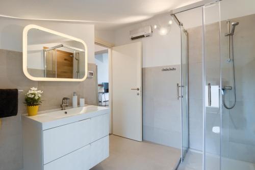 A bathroom at Apartments Dream in Arena 2 Pula Center FREE PARKING