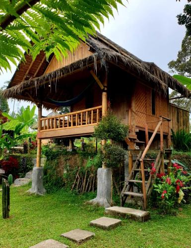 Κήπος έξω από το Tetebatu Sama Sama Bungalows