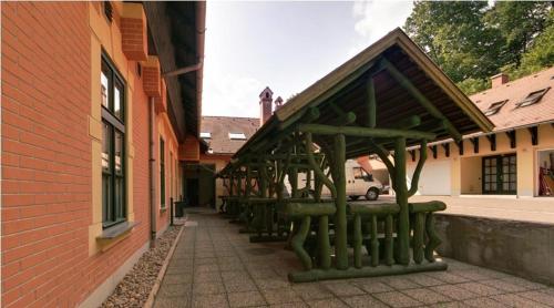 Budova, kde se bed and breakfast nachází