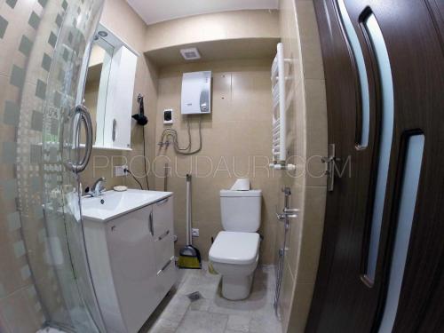 Ένα μπάνιο στο Gudauri Palace apartments in New Gudauri