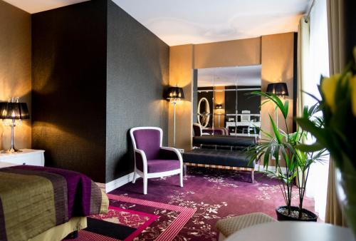 Zona de estar de Hotel Lamberton