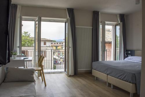 Postel nebo postele na pokoji v ubytování Casa Beccherie