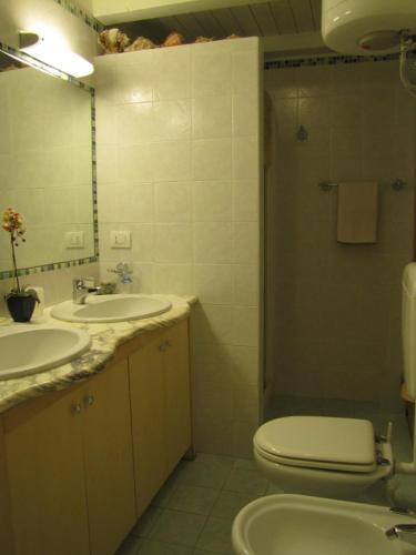 Kúpeľňa v ubytovaní La Prua