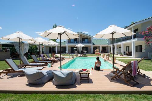 Πισίνα στο ή κοντά στο Aelia suites