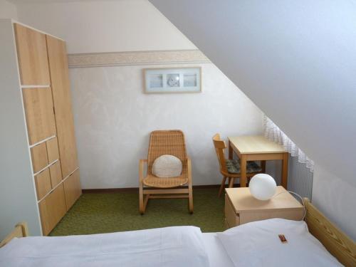 Postel nebo postele na pokoji v ubytování Landgasthof Wellmann