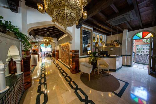 Гостиная зона в Hotel Casablanca