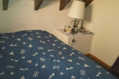 เตียงในห้องที่ Appartement pied des pistes 6/8 pers en Ariège