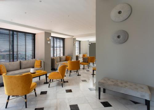 Zona de estar de Pantheon City Hotel