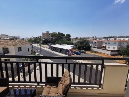 Μπαλκόνι ή βεράντα στο Sea view apartment