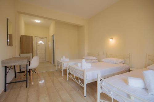 Cama o camas de una habitación en Luca Mare