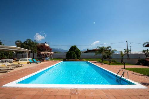 a swimming pool in a house at Villa Salvius in Scafati