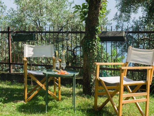 Ein Garten an der Unterkunft Discesa a Lago with terrace and garden on lake Iseo