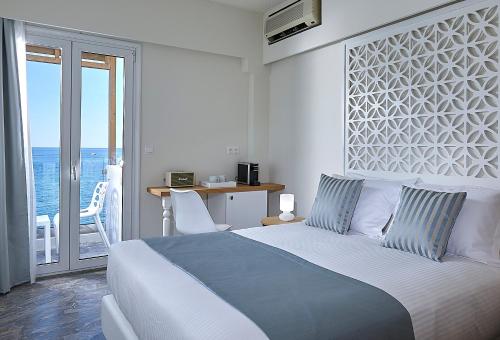 Posteľ alebo postele v izbe v ubytovaní Vasia Boulevard Hotel (Adults Only)