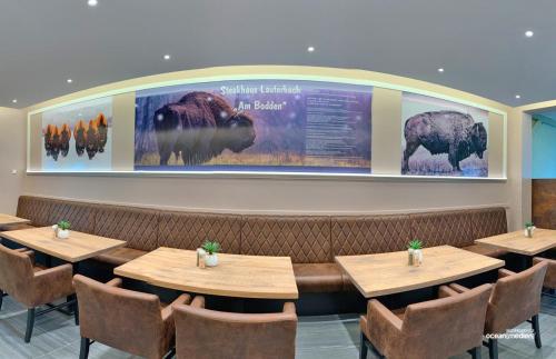 Гостиная зона в Hotel & Restaurant Am Bodden