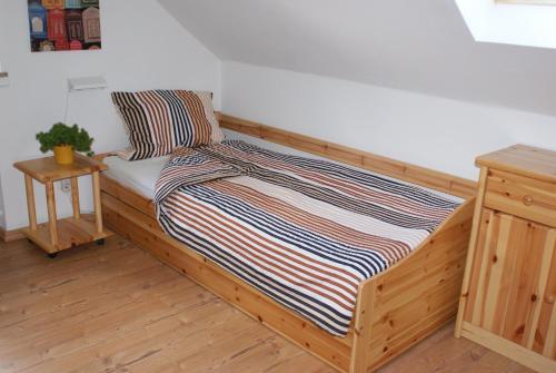 Postel nebo postele na pokoji v ubytování Ferienwohnung Haus Kloosterman