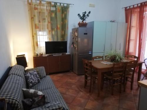 Χώρος καθιστικού στο Guglielmo room's B&B