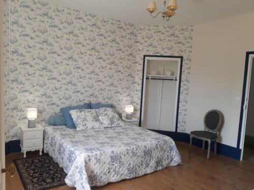 Katil atau katil-katil dalam bilik di CHATEAU DE CHAVANNES