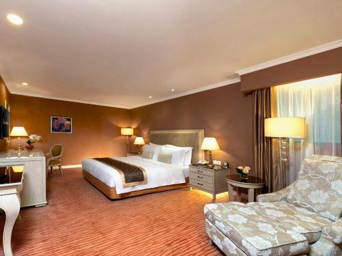 Posezení v ubytování Similan Hotel Zhuhai-Gongbei Port
