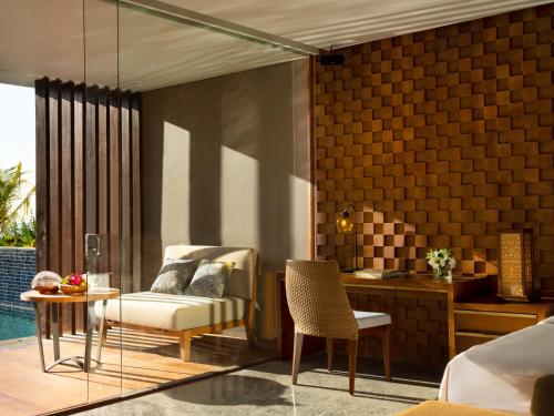 Posezení v ubytování Anantara Uluwatu Bali Resort