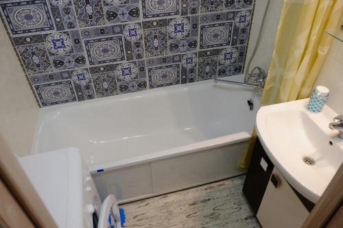 Ένα μπάνιο στο Квартира у моря на Фонтане Аркадия Одесса